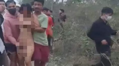 WATCH Manipur Viral Video Twitter Girl Paraded Original Telegram Link