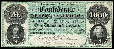 Listing of authentic confederate paper money if your denomination and year matches the serial number listed, then what you have is not authentic and it has no collector value. Humpty Dumpty, Gold, & Entropy: Why This Won't End Well!