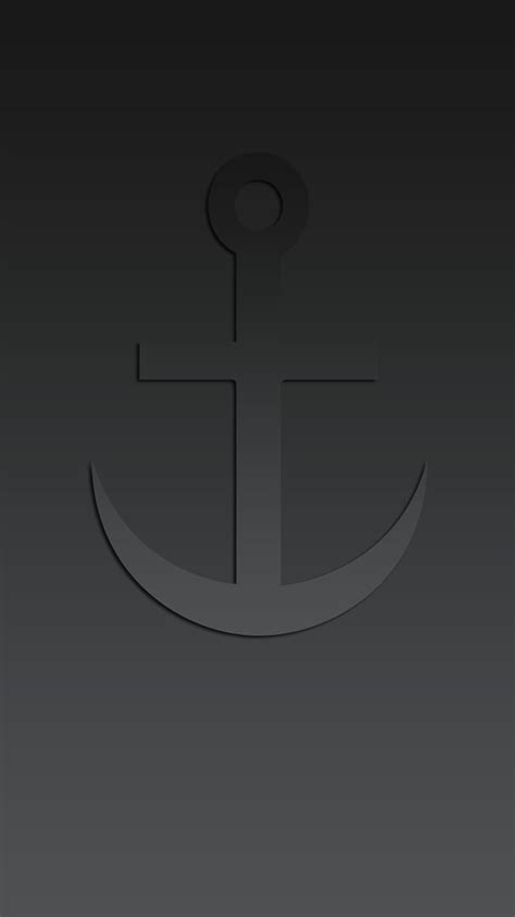 Anchors Away 929 Amoled Anchor Black Cool Dark Minimal Navy