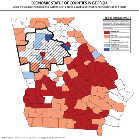 Oc The Economic Status Of Counties In Georgia Ratlanta