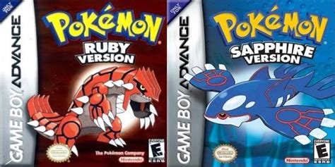 Pokémon Ruby and Sapphire (Video Game) - TV Tropes