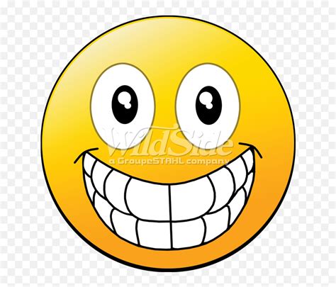 Emoji Big Smile Smile With Teeth Smileysmile With Teeth Emoji Free