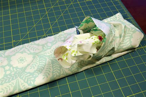 They say the earth laughs in flowers. Make This: Burrito Pillowcase with One Way Fabric Tutorial
