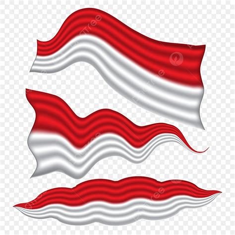 Indonesia Flag Clipart Vector Bendera Indonesia Realistic Flag Vector The Best Porn Website
