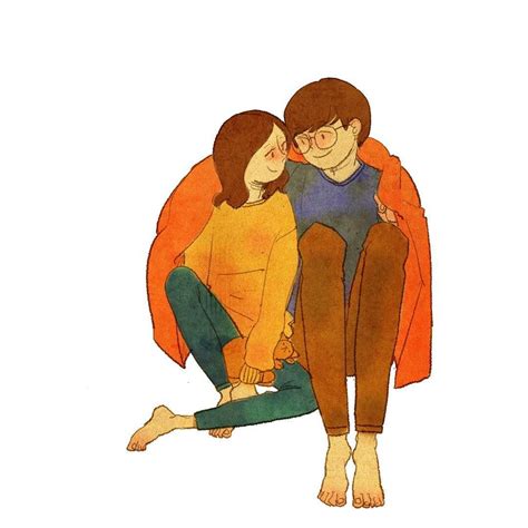 These 30 Illustrations Capture The Cute Moments Of Relationships Perfectly Love You Babe Love