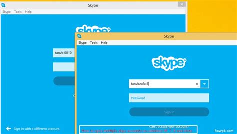 How To Use Multiple Skype Accounts At Same Time Howpk