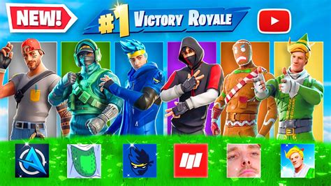 34 Best Photos Fortnite Youtubers Main Skins Pin On Fortnite One Yt