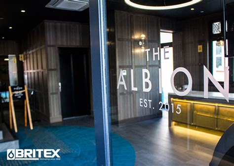 Albion Hotel Using Britex Stainless Steel Sanistep Urinal