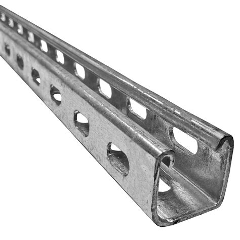 Galvanized Steel Metal Framing Strut Channels Half Slotted