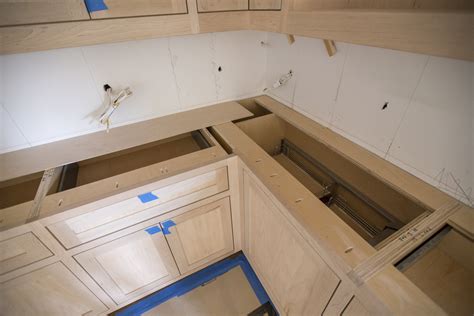 How To Install Kitchen Cabinets On Uneven Floor Things In The Kitchen