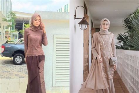 10 Ide Kebaya Wisuda Modern Hijab Warna Hitam Aneka Model Kebaya