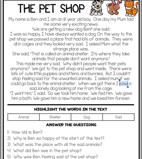 Year 8 English Worksheets Pdf