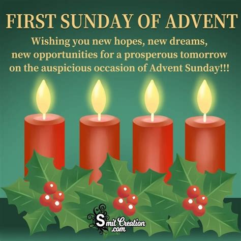 First Sunday Of Advent Wishes SmitCreation Com