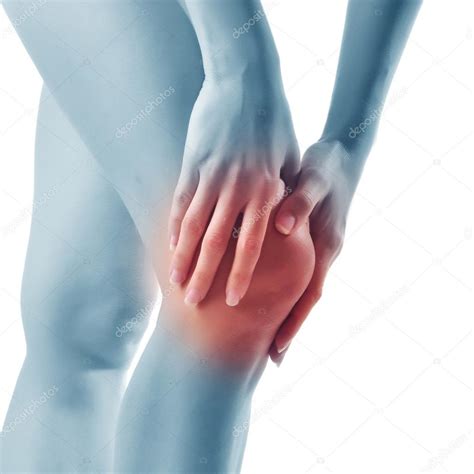 Pain In Knee — Stock Photo © Fineshine 40637795