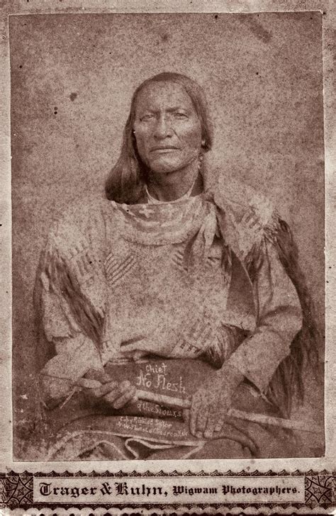 Chief No Flesh Sioux Native American Images Native American