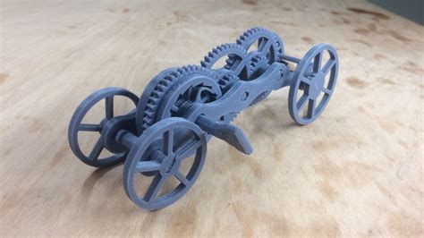 Project A Fully 3d Printed Wind Up Car All3dp