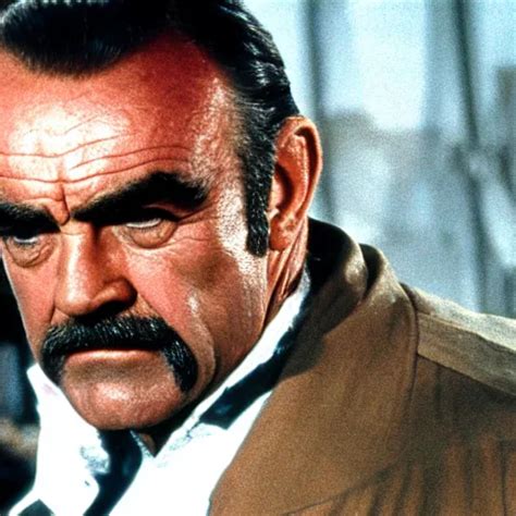 Sean Connery As Big Boss Eye Patch White Stable Diffusion