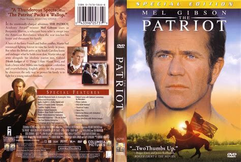 The Patriot 2000 Ws Se R1 Dvd Covers And Labels
