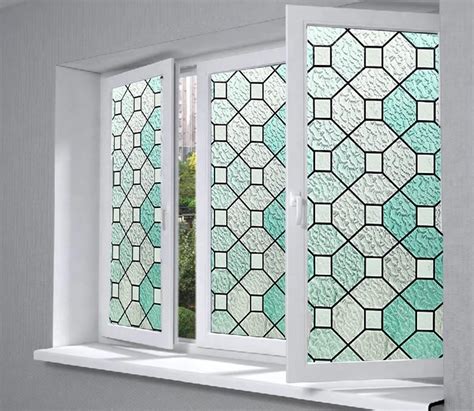High Quality 2d Printed Static Cling Window Film Stained Glass Paper