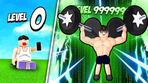 Biggest Muscle Level Unlocked Roblox Lifting 5 Youtube