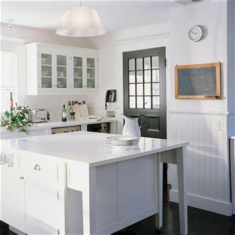 Mark sheets of beadboard to proper height with pencil (image 2). Kitchen Beadboard Walls Design Ideas