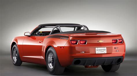 Red Car Chevrolet Copo Camaro Convertible Muscle Hd Cars Wallpapers