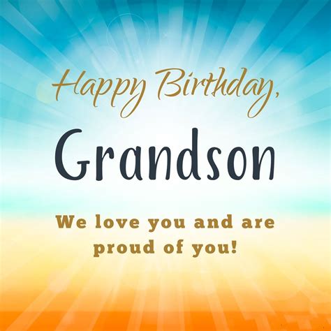 These many pictures of great grandson birthday cards list may become your inspiration and. Happy Birthday Wishes for Grandson - Messages, Cake Images, Greeting Cards, Quotes. - The ...
