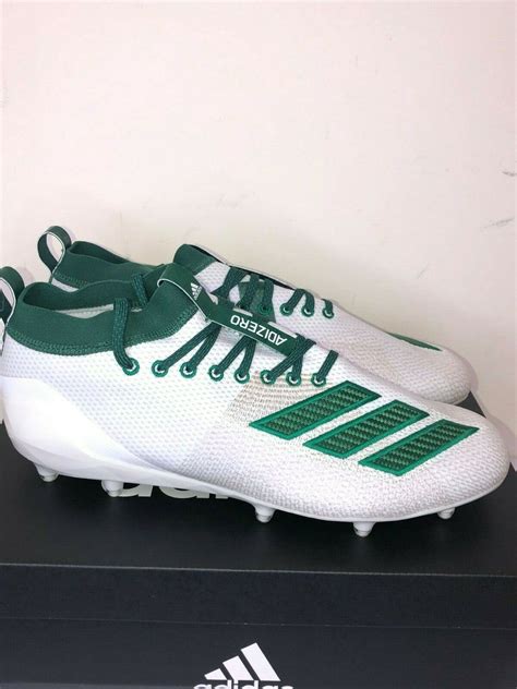 Adidas Adizero 80 Whitegreen Football Cleats Size 135 Athletic