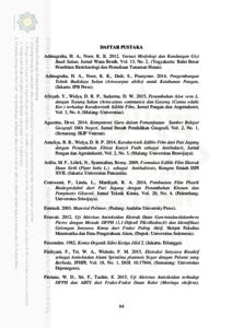 Daftar pustaka ditempatkan dibagian akhir dari sebuah artikel. PEMBUATAN EDIBLE FILM DARI PATI SUKUN(Artocarpus altilis ...