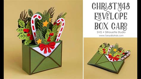 Christmas Envelope Box Card Christmas Envelopes Card Box Envelope Box