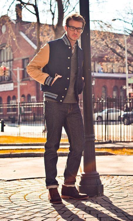 how to wear varsity jacket for men 16 outfit ideas varsity jacket men mens outfits varsity