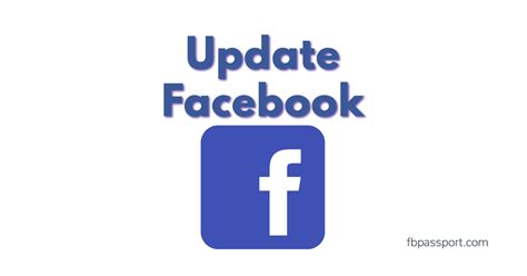 Update Your Facebook To The Latest Version