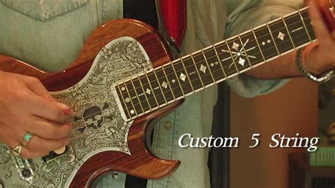 Plae rak chan duai chai thoe, lit. Teye Guitars 5 string Custom - YouTube
