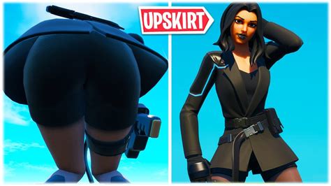 Fortnite Thicc Yellow Jacket Outfit Looks Better In Replay Theatre Upskirt 😍 ️ Youtube