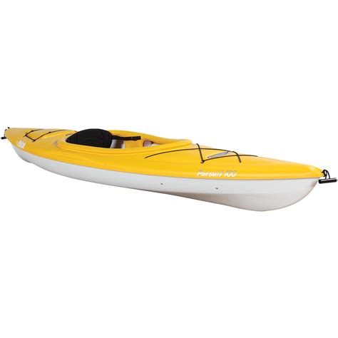 Pelican Pursuit 100 Kayak Yellow White 206239 Canoes And Kayaks At