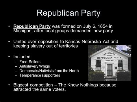 Republican Party 1854
