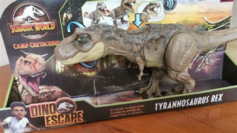 Jurassic World Stomp N Escape Tyrannosaurus Rex Camp Cretaceous Dino