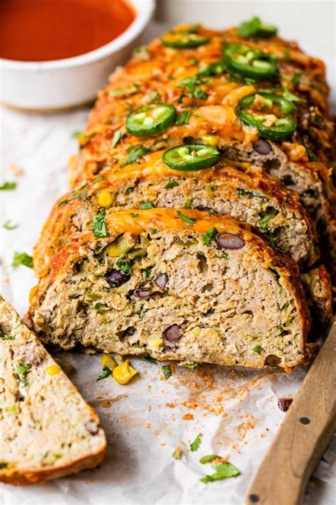 Enchilada Turkey Meatloaf Skinnytaste