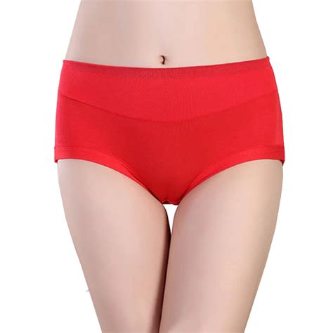 Buy Women Underwear Ladies Bamboo Fiber Panties Plus Size Soft Briefs Female
