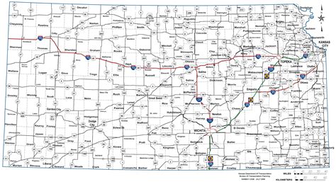 Detailed Map Of Kansas Draw A Topographic Map