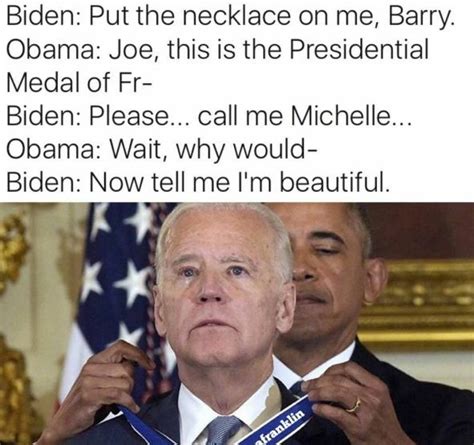 This Is Officially Joe Bidens Favourite Obama Bromance Meme