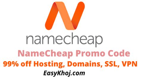 NameCheap Promo Code 2020 ⇒ 99% Off  Free domain + SSL + CDN On average, we find a new namecheap coupon code every 5 days.