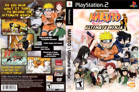 Naruto Ultimate Ninja Ps2 Cover