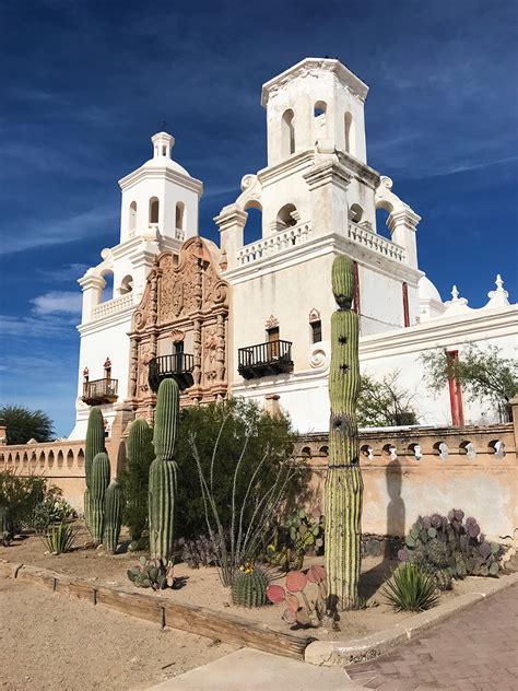 Visit Mission San Xavier Del Bac Near Tucson Arizona