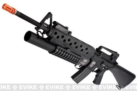 Gandp Scar Face M16a3 Full Metal M16 Vn Airsoft Aeg Rifle W M203