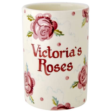 Emma Bridgewater Rose And Bee Personalised Medium Vase 2014 Pottery