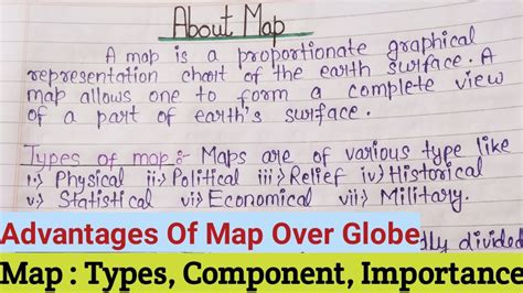 Importance Of Map Essay What Is Map And Its Advantages Advantages Of Map Over Globe Map