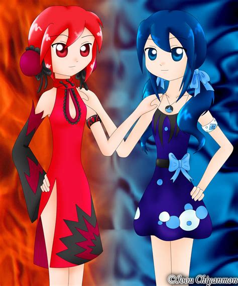 Fire And Water By Joouchiyanmon On Deviantart