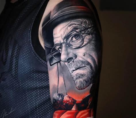 Walter White Tattoo By Michael Cloutier Photo 27793