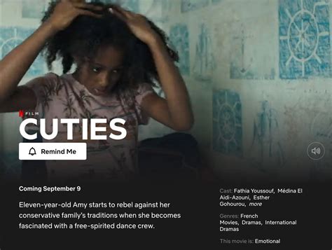 Netflix Has Apologized For A Cuties Poster That Was Criticized For